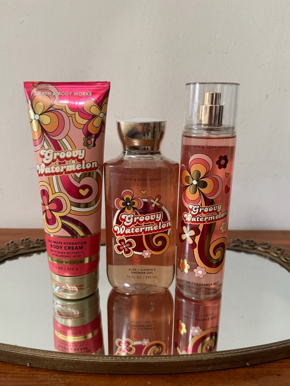 ✔️NWT “Groovy Watermelon” Bath & Body Works Set 🍉✌️